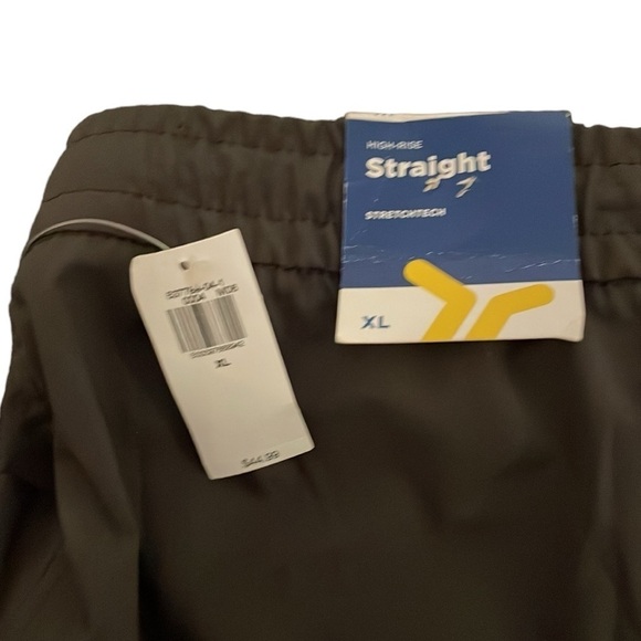 OLD NAVY | Men’s Gray Stretchtech Side Pockets Wide Leg High Rise Pants Size XL - Picture 5 of 7